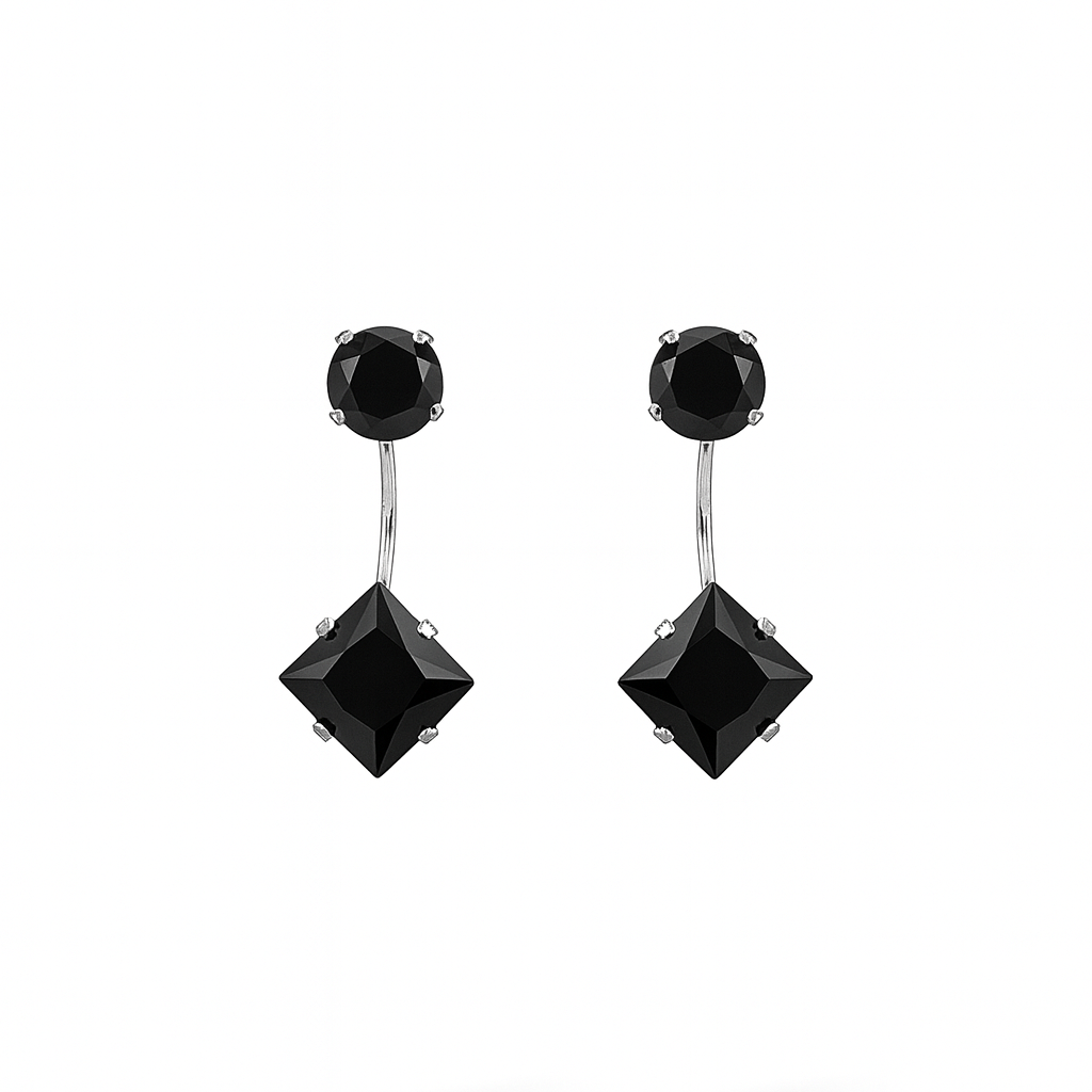 Block Drop Earrings