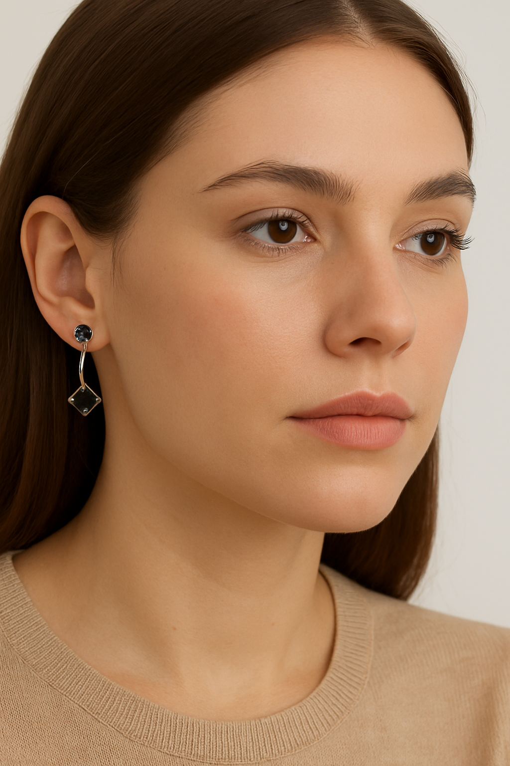 Block Drop Earrings