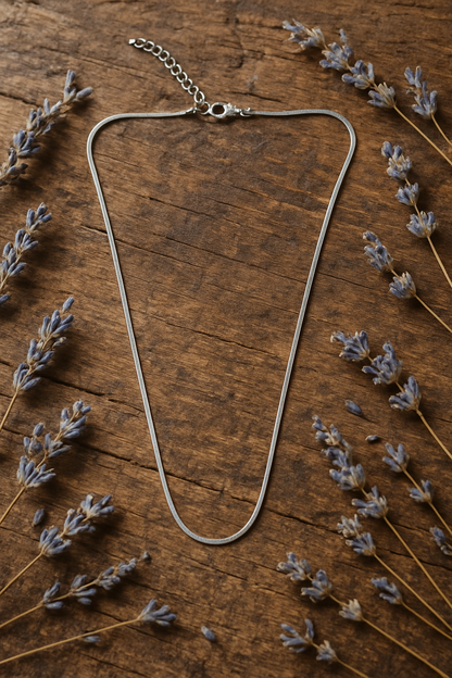 Silver Serpentine Chain