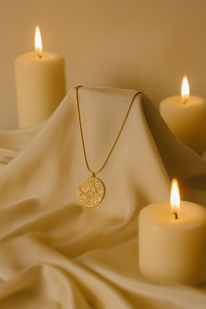 Ancient Coin Pendant Necklace