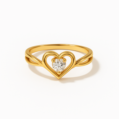 Heartline Ring