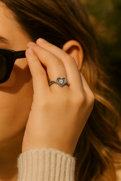Heartline Ring