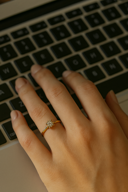 Serene Glow Ring
