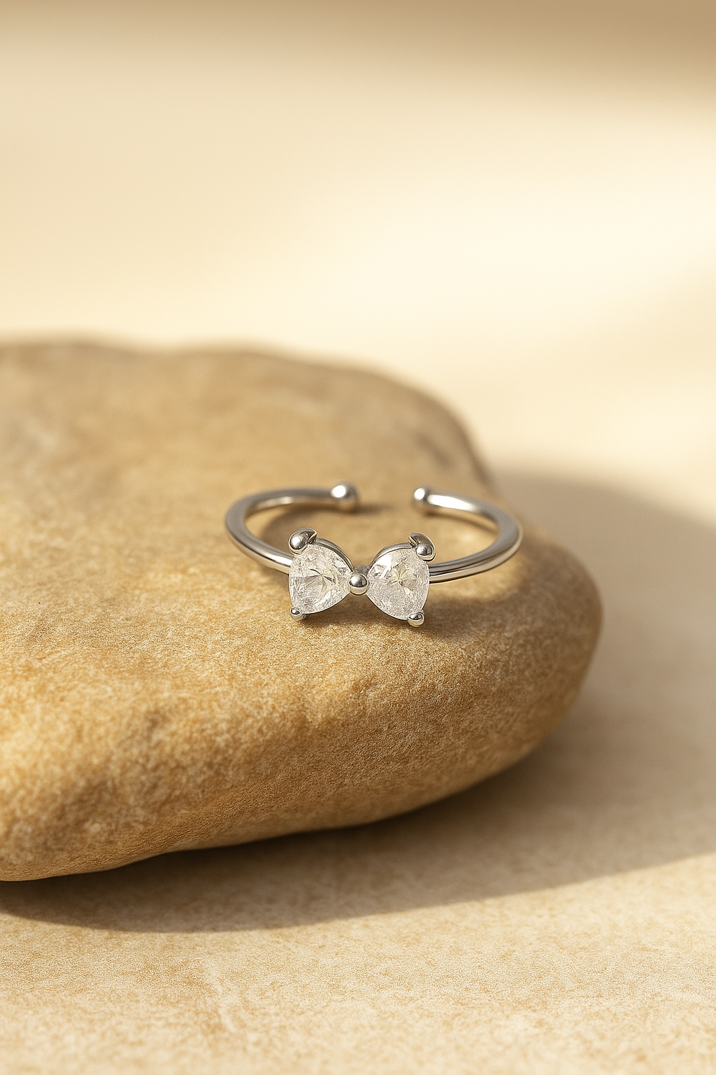 Sparkle Bow Ring