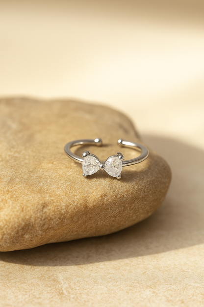 Sparkle Bow Ring