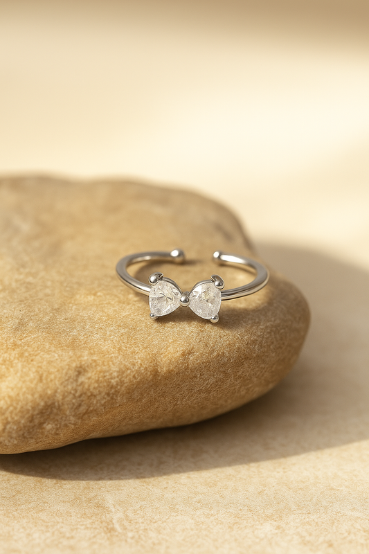 Sparkle Bow Ring