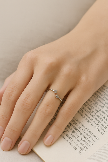 Lunar Duo Ring