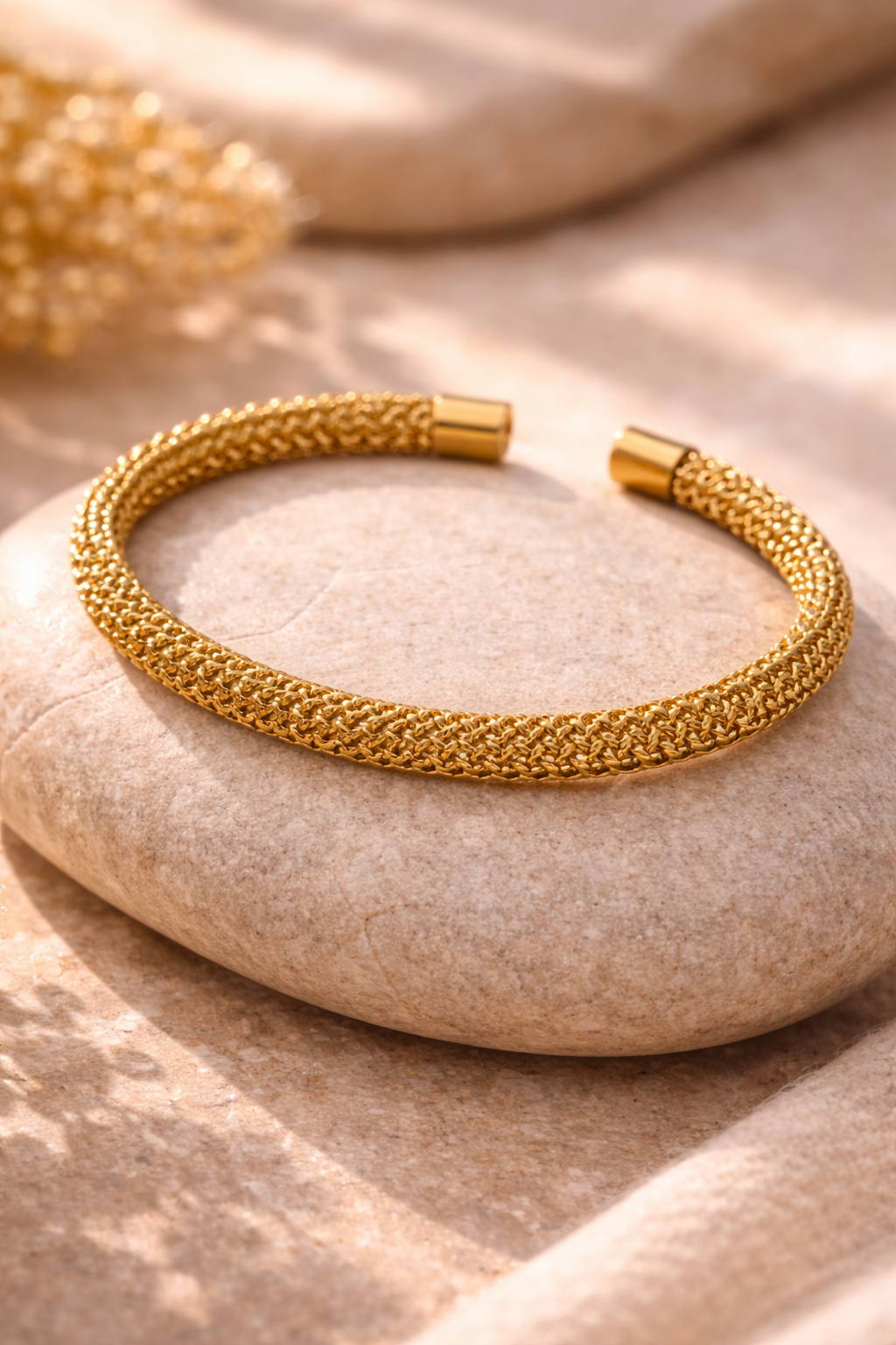 Classic Mesh Cuff Bracelet