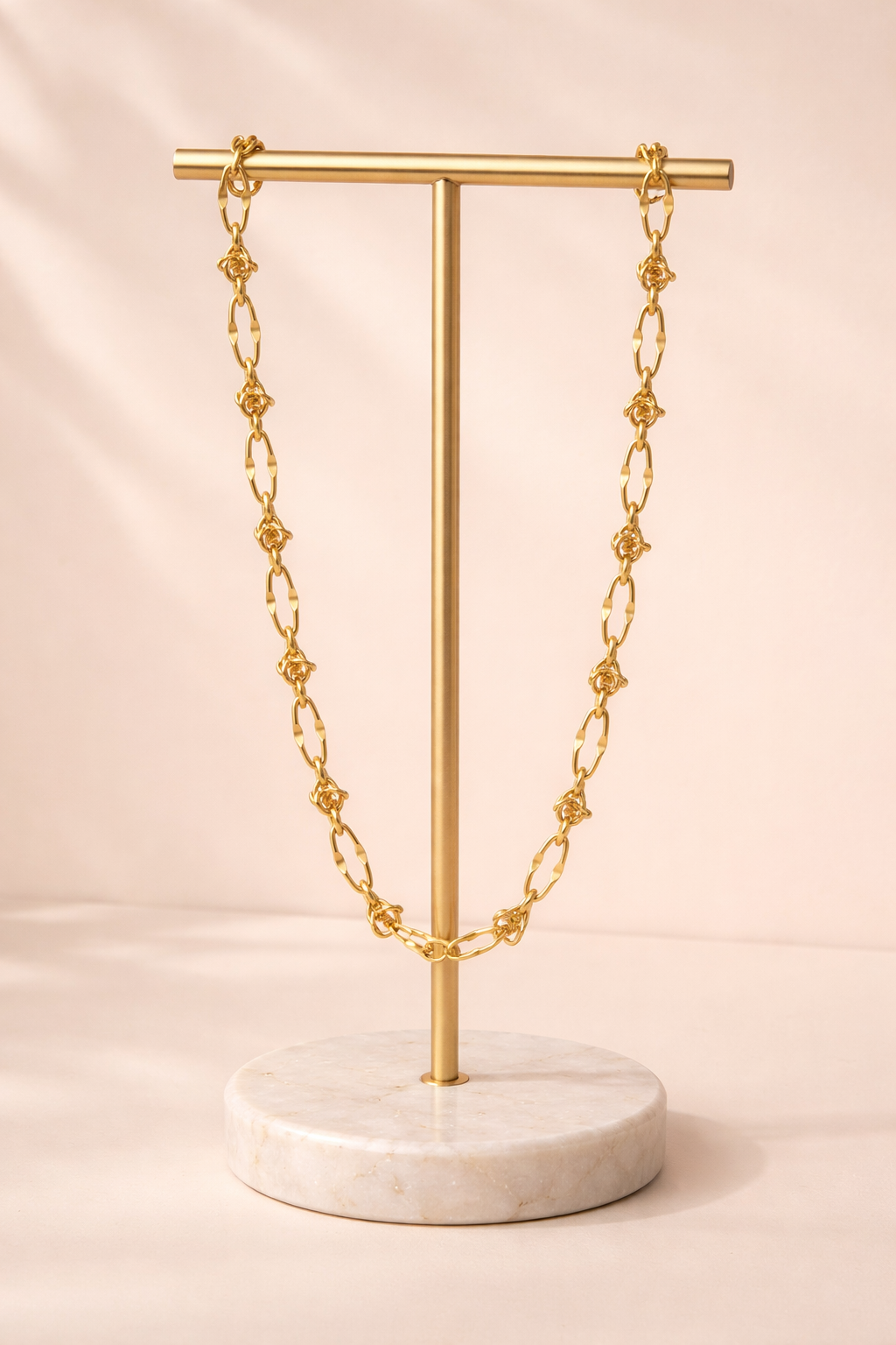 Modern Link Gold Chain Necklace