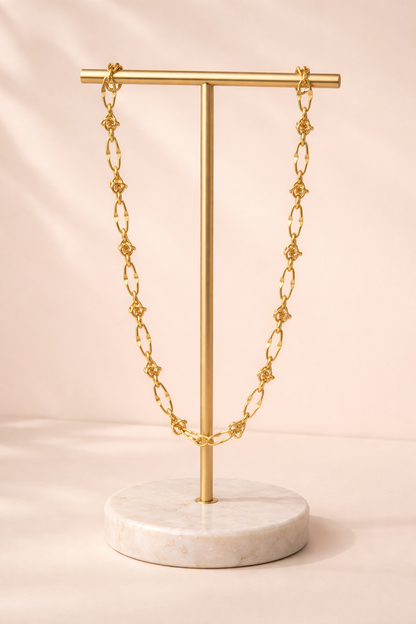 Modern Link Gold Chain Necklace