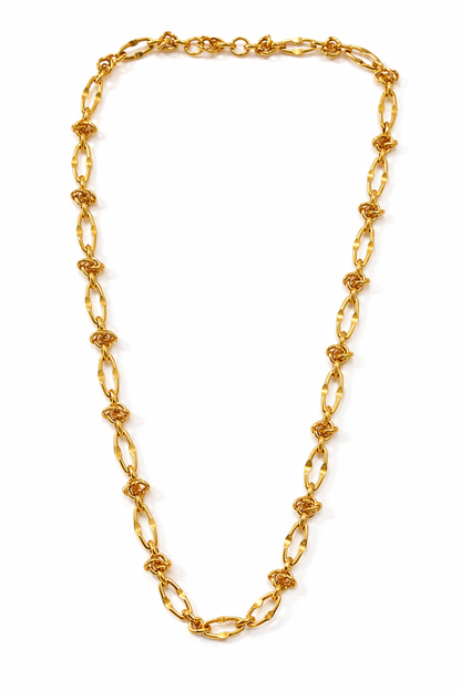 Modern Link Gold Chain Necklace