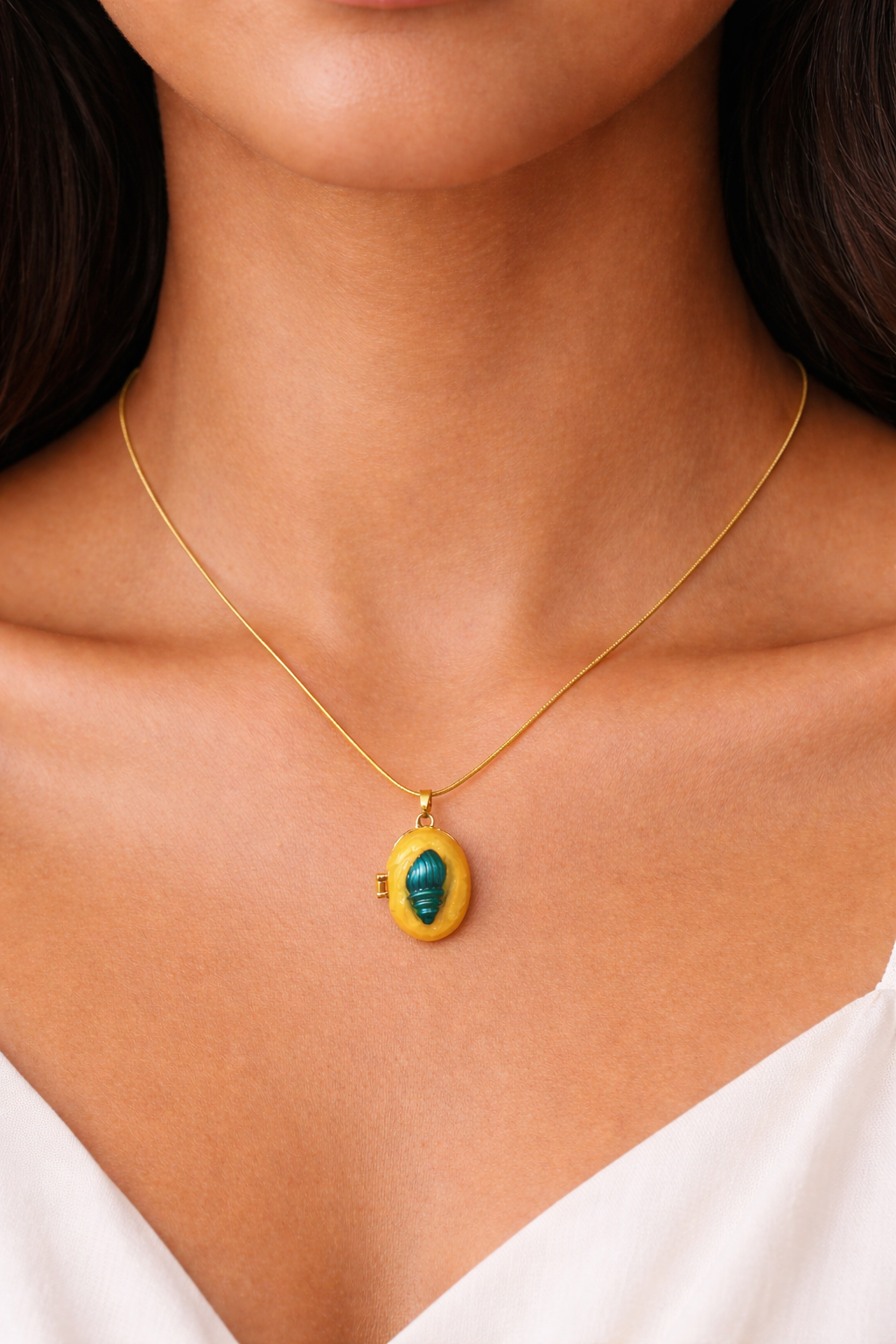 Message in a Seashell Necklace