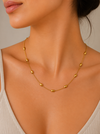 Beaded Chain Necklace