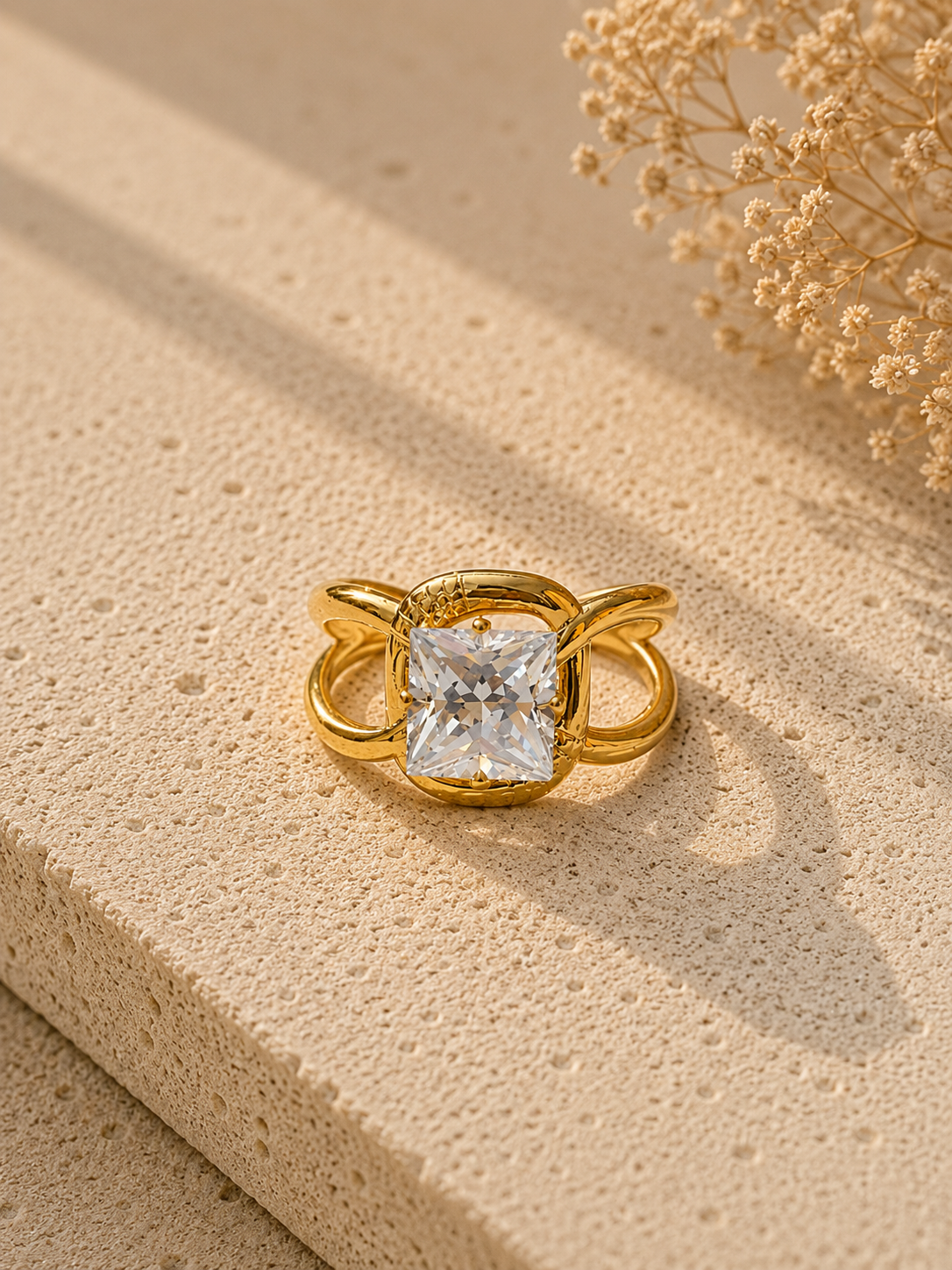 Regalia Princess Crystal Statement Ring