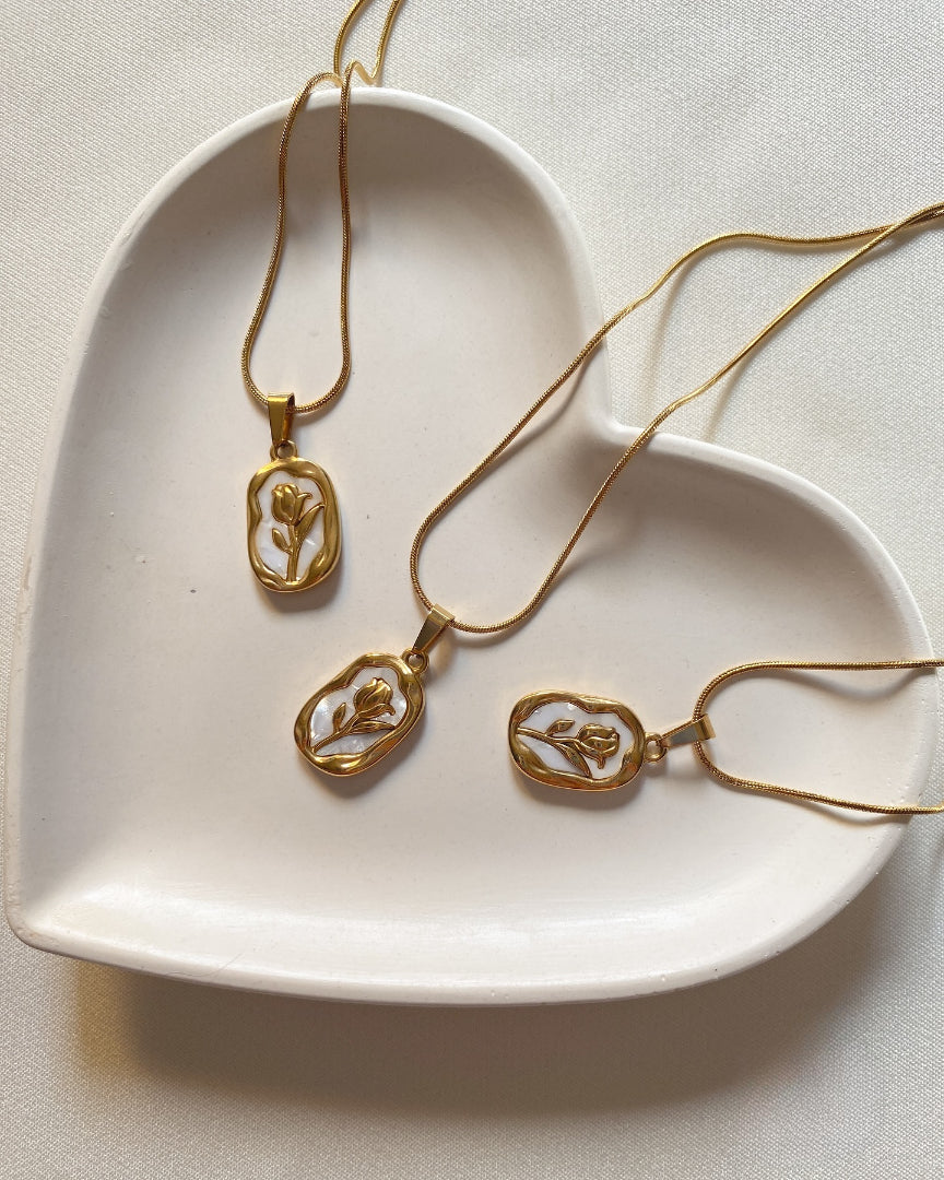 Tulip Pendant Necklace