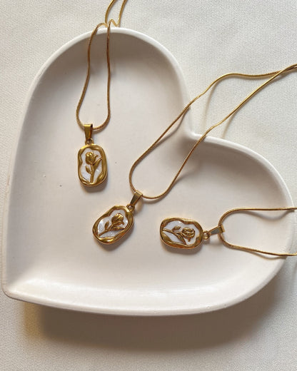 Tulip Pendant Necklace