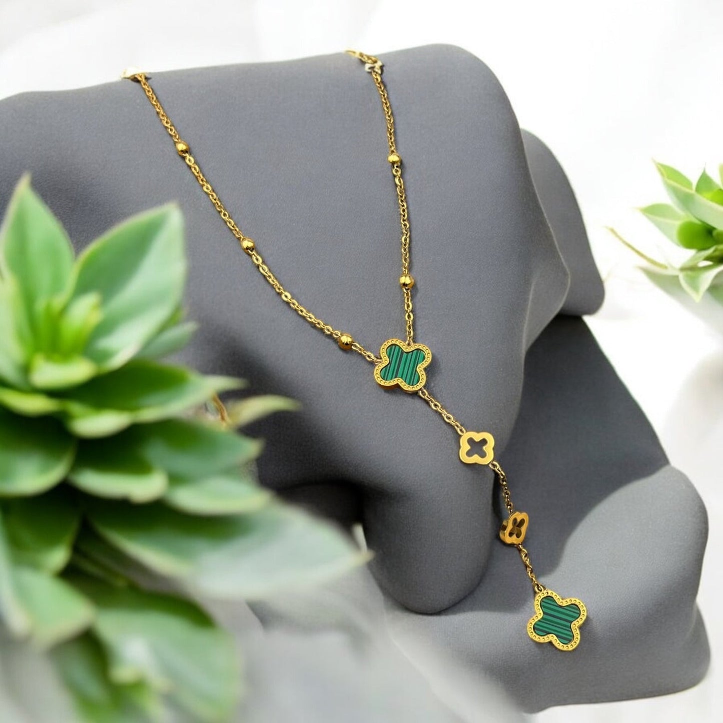 Clover Charm Necklace