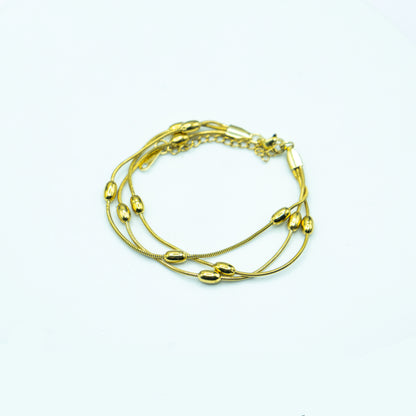 Golden Bead Bracelet