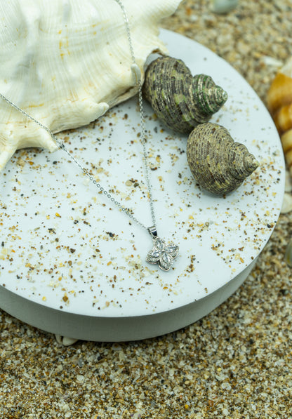 Stunning Butterfly Bliss Necklace with rhodium plating, anti-tarnish finish, and hypoallergenic design.