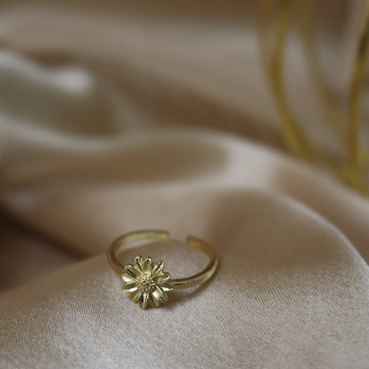 Sunflower Bloom Ring