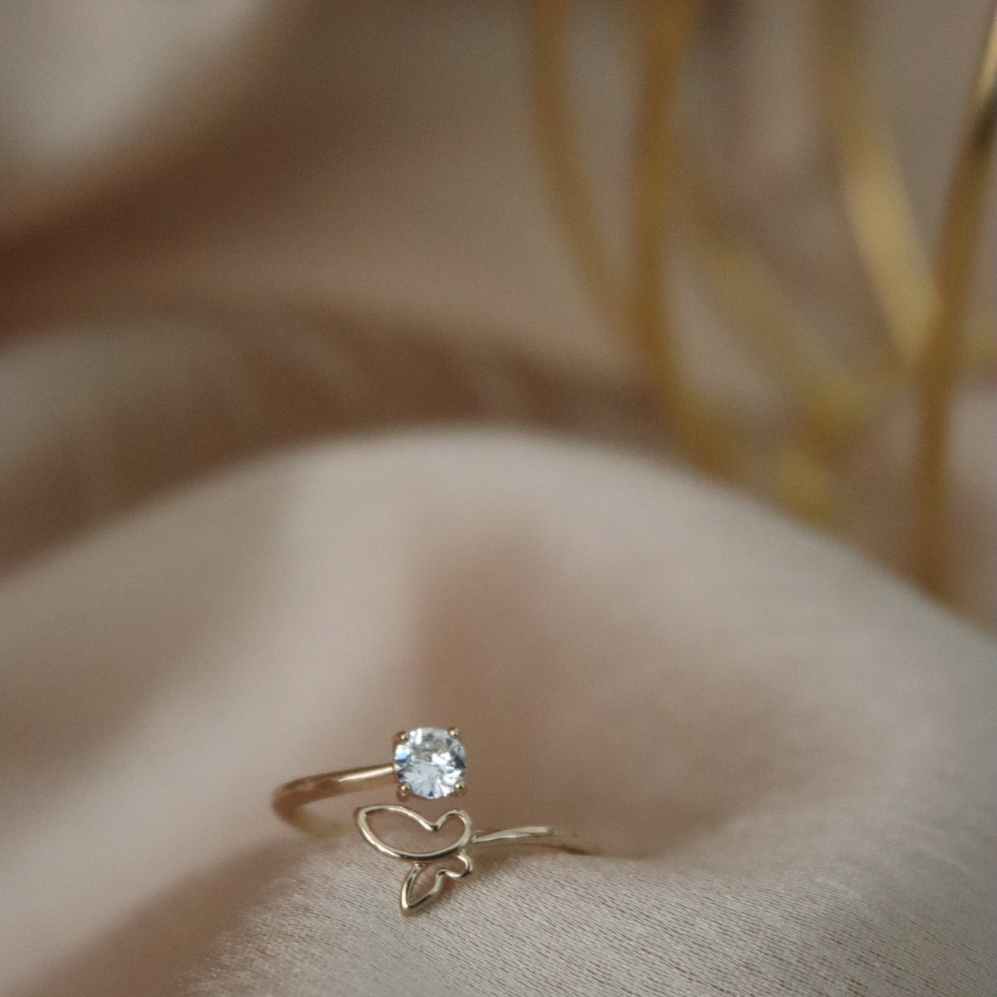 Delicate Flutter Ring