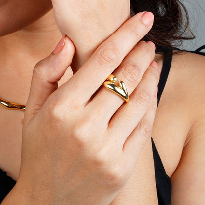 Double Loop Ring