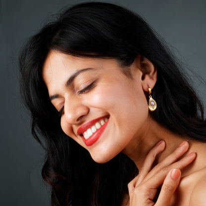 Dainty Pearl Set – Yellow gold plated, anti-tarnish, hypoallergenic jewelry for women.