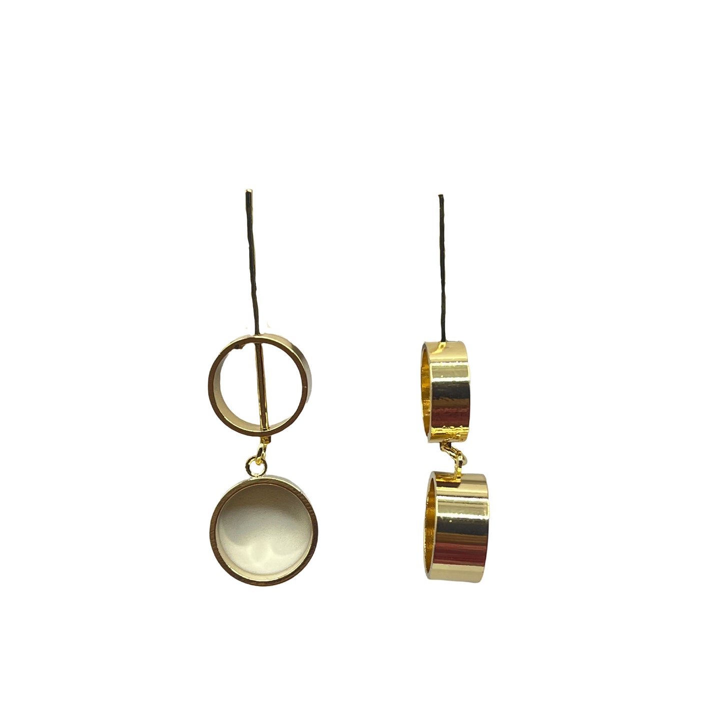 Sphere Dangle Earrings