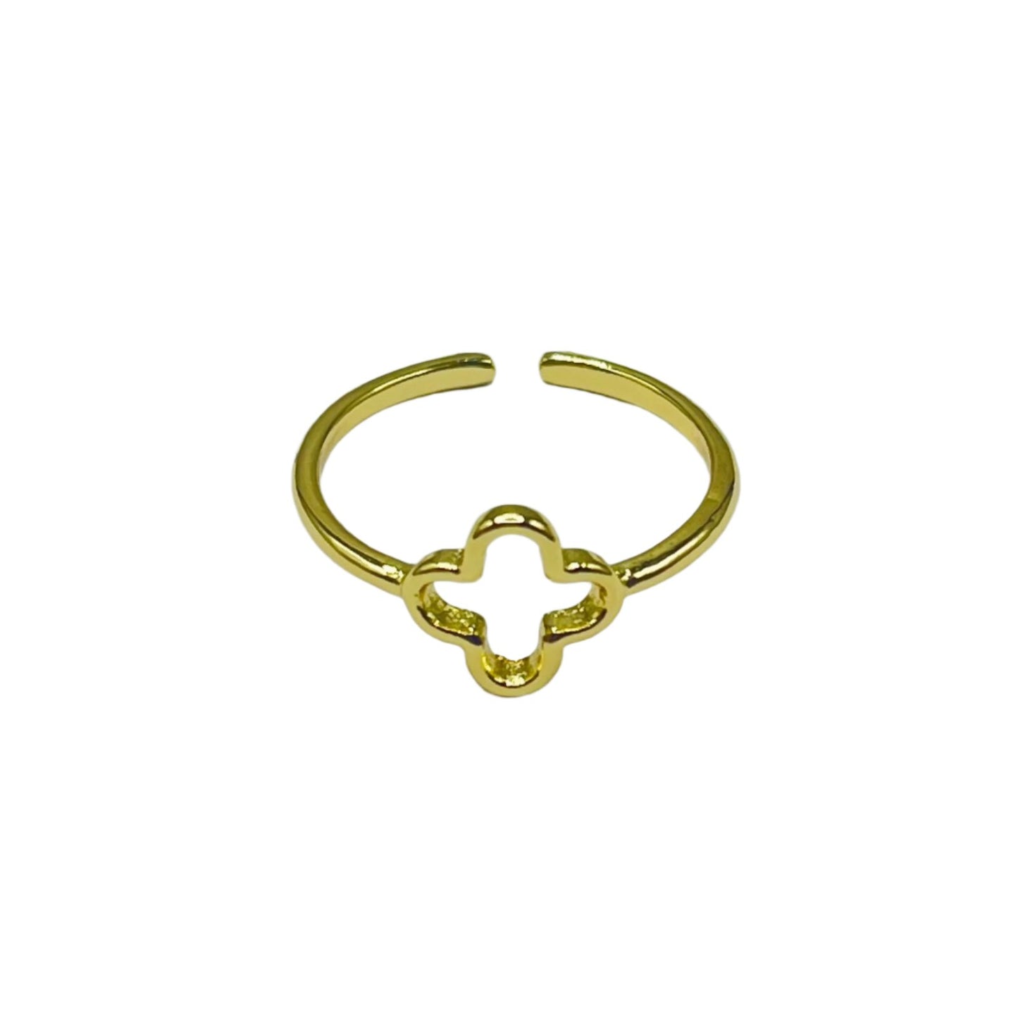 Cross Charm Ring