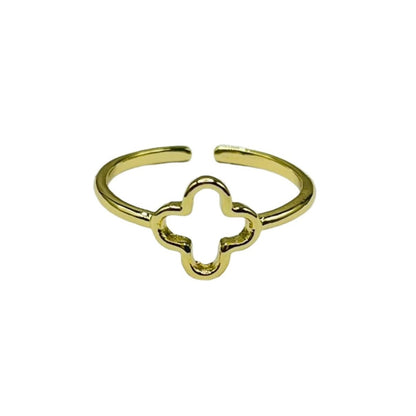 Cross Charm Ring