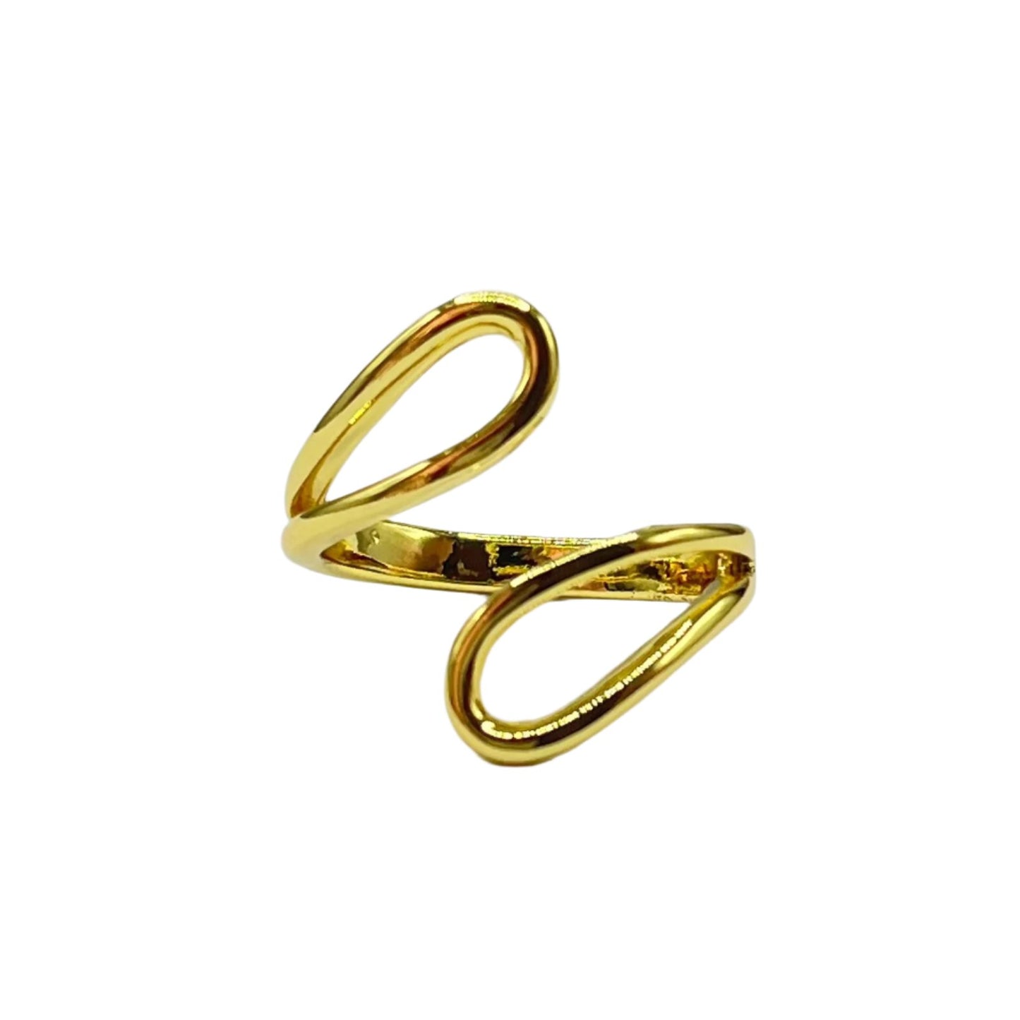 Flowing Curve Ring