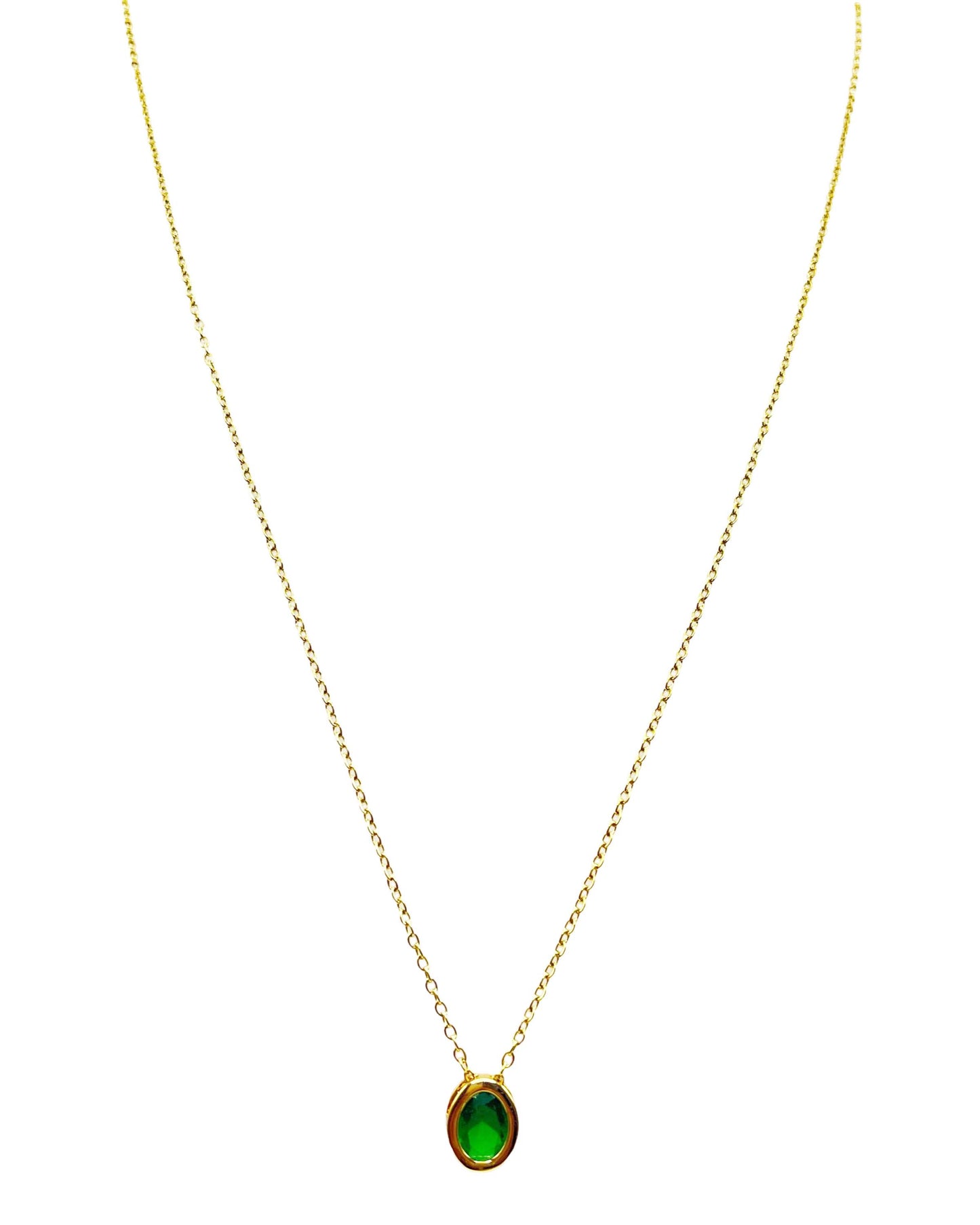 Green Gem Necklace