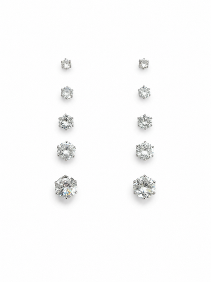 Classic Crystal Stud Set