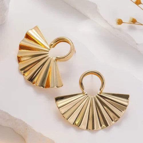 Aurora Fan Earrings